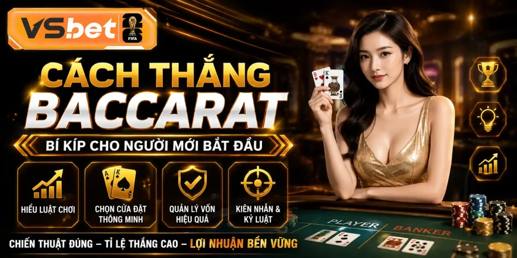 Cách Thắng Baccarat — 7 Chiến Thuật Từ Người Chơi Lâu Năm