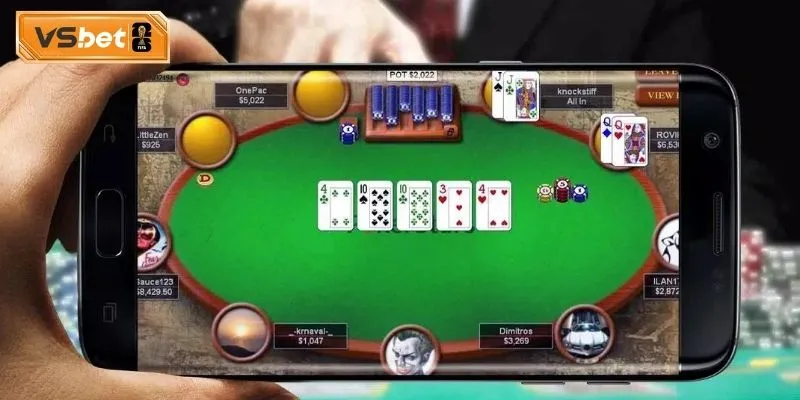 Cấu trúc bàn cược chuẩn ở cách chơi poker hiện nay